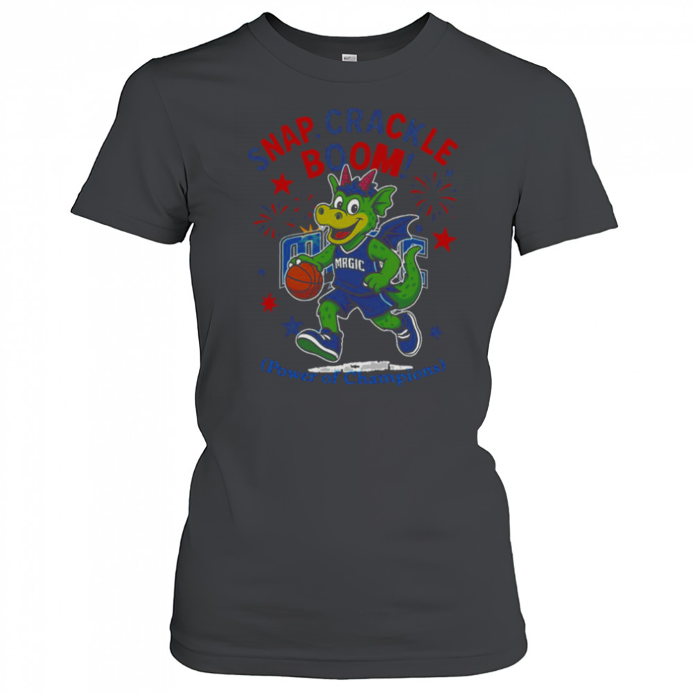 Orlando Magic snap crackle boom power of champions Indepencence day shirt Women's T-shirt