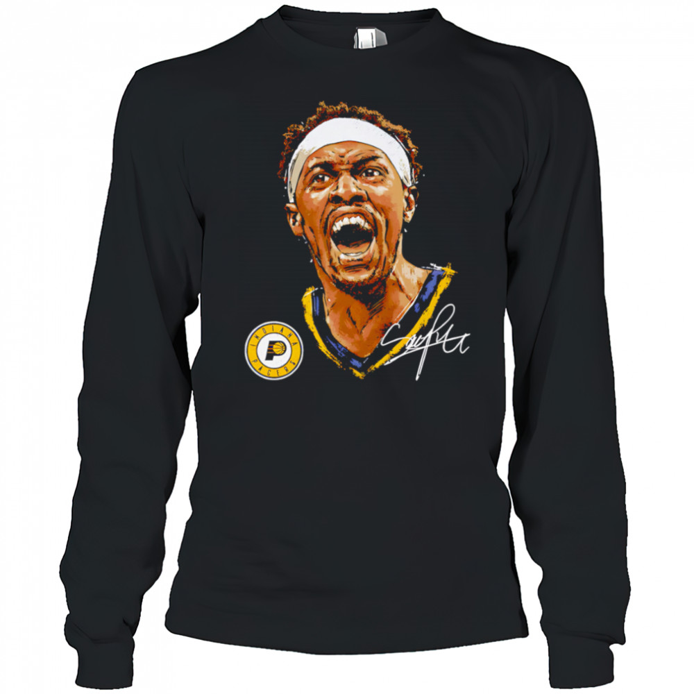 Pascal Siakam Indiana Pacers Portrait shirt Long Sleeved