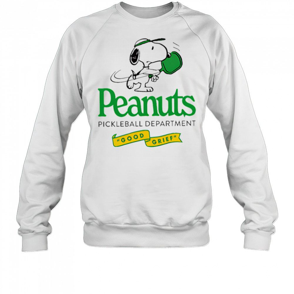 Peanuts pickleball department shirt Sweatshirt
