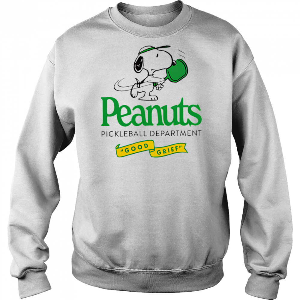 Peanuts pickleball department shirt Hoodie