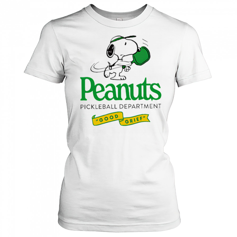Peanuts pickleball department shirt Women's T-shirt