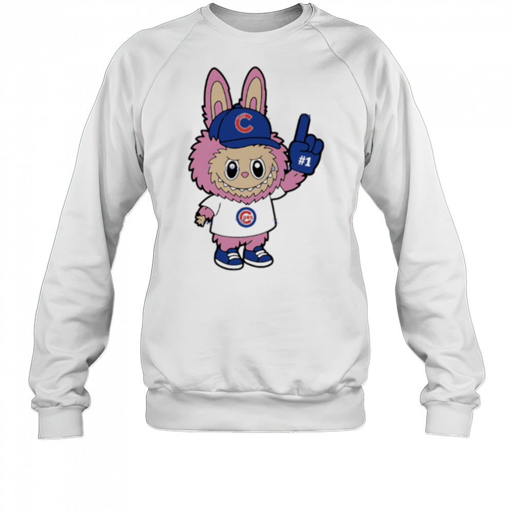 Pink Labubu Chicago Cubs Labubu MLB Baseball shirt Sweatshirt