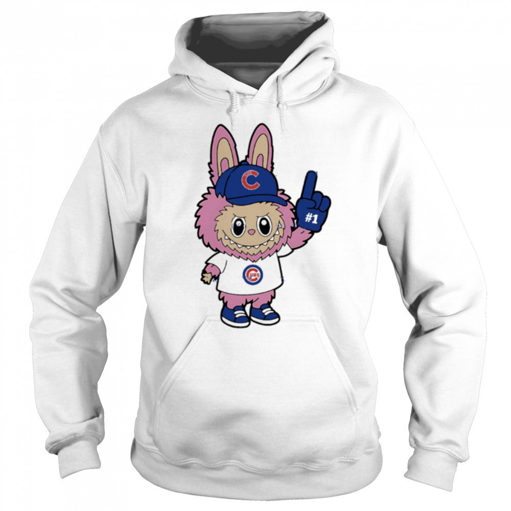 Pink Labubu Chicago Cubs Labubu MLB Baseball shirt Sweatshirt