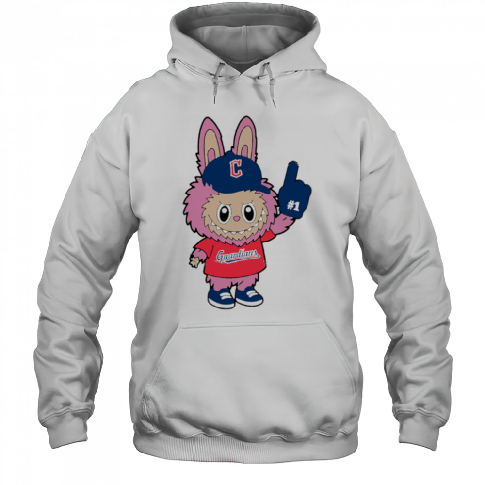 Pink Labubu Cleveland Guardians Labubu MLB Baseball shirt Hoodie