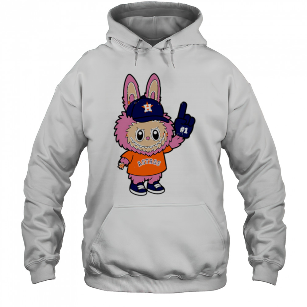 Pink Labubu Houston Astros Labubu MLB Baseball shirt Hoodie