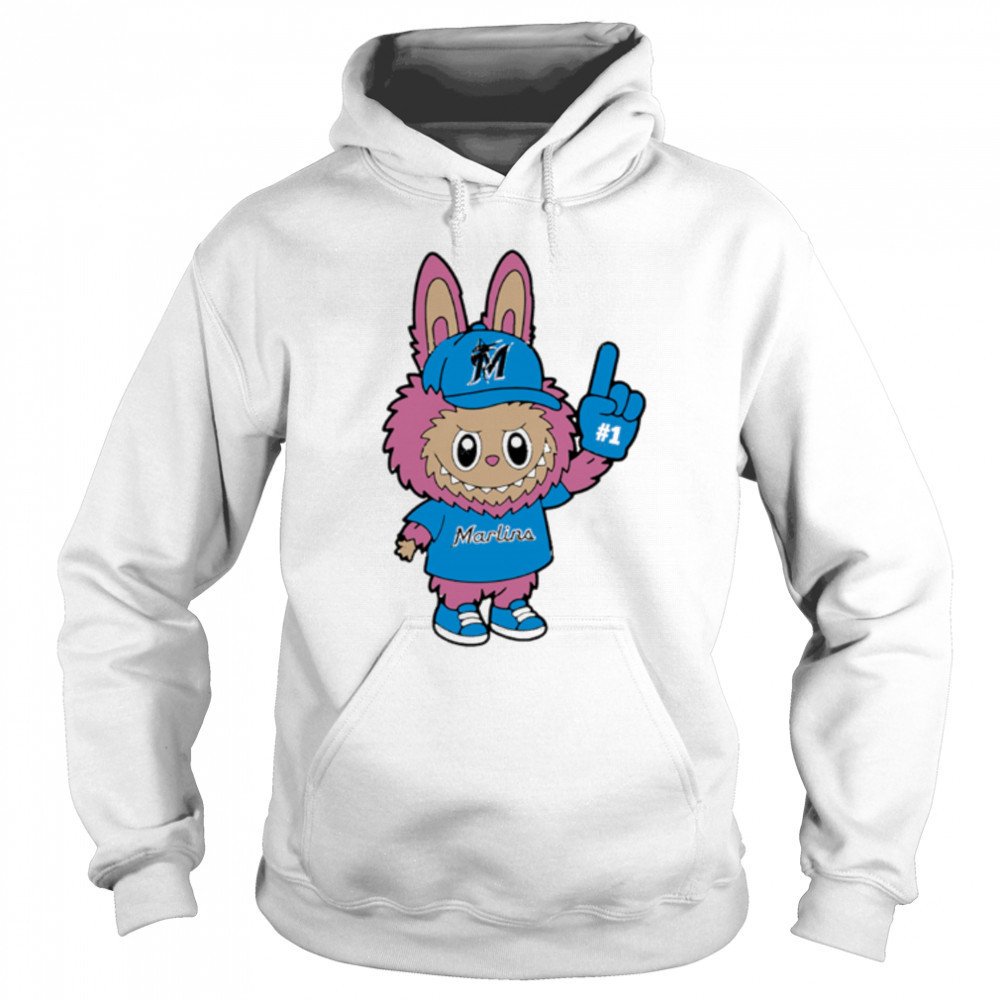 Pink Labubu Miami Marlins Labubu MLB Baseball shirt Sweatshirt