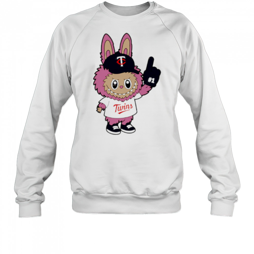 Pink Labubu Minnesota Twins Labubu MLB Baseball shirt Sweatshirt