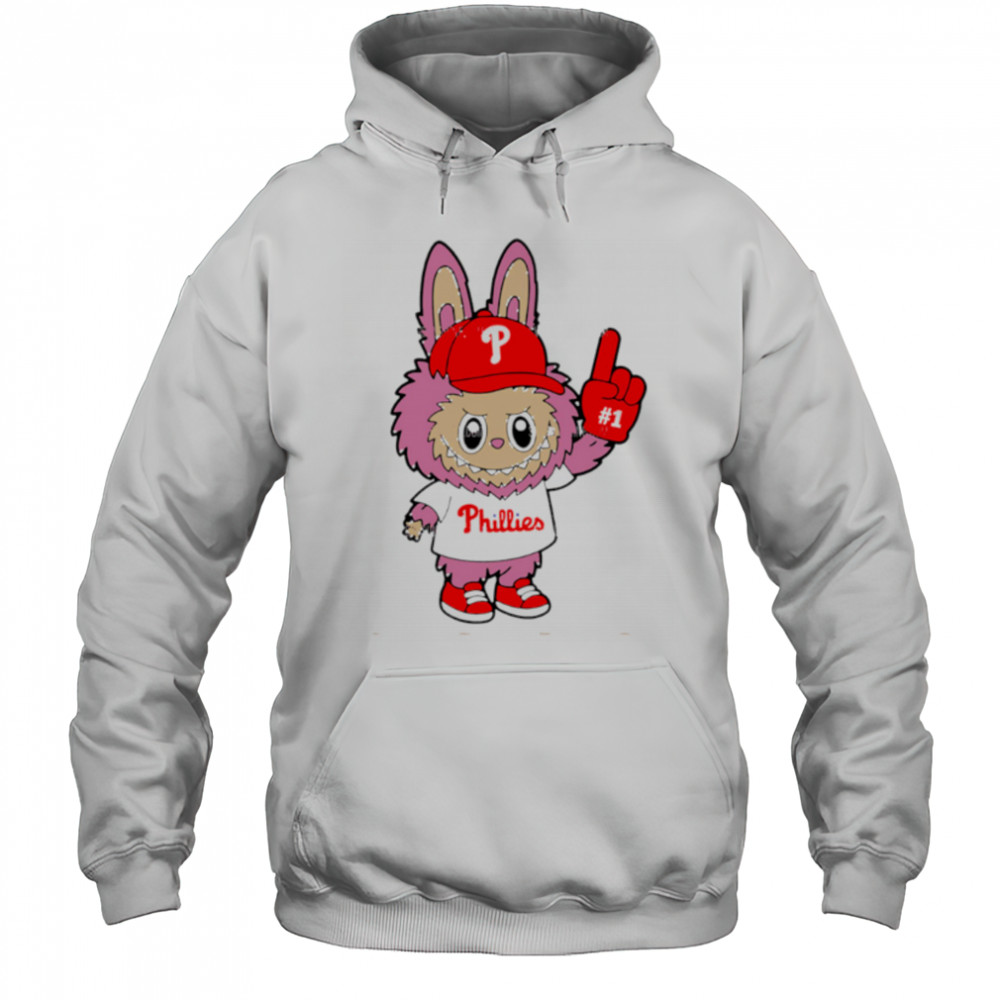 Pink Labubu Philadelphia Phillies Labubu MLB Baseball shirt Hoodie