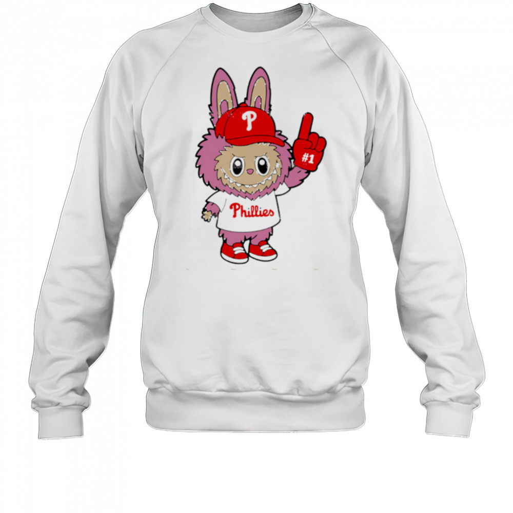 Pink Labubu Philadelphia Phillies Labubu MLB Baseball shirt Sweatshirt