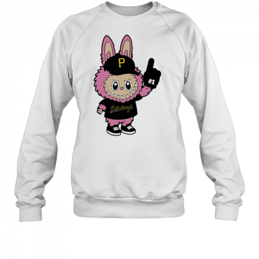 Pink Labubu Pittsburgh Pirates Labubu MLB Baseball shirt Sweatshirt