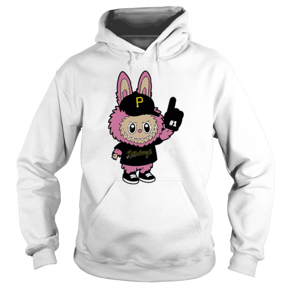 Pink Labubu Pittsburgh Pirates Labubu MLB Baseball shirt Sweatshirt