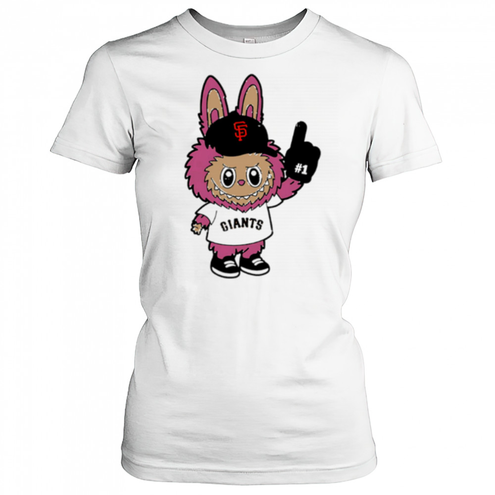 Pink Labubu San Francisco Giants Labubu MLB Baseball shirt Women's T-shirt