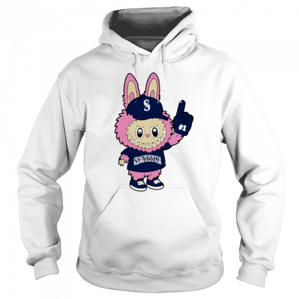 Pink Labubu Seattle Mariners Labubu MLB Baseball shirt Sweatshirt