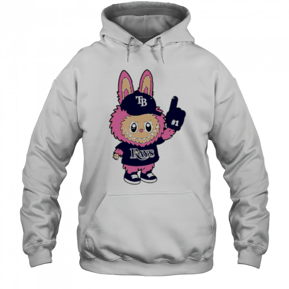 Pink Labubu Tampa Bay Rays Labubu MLB Baseball shirt Hoodie