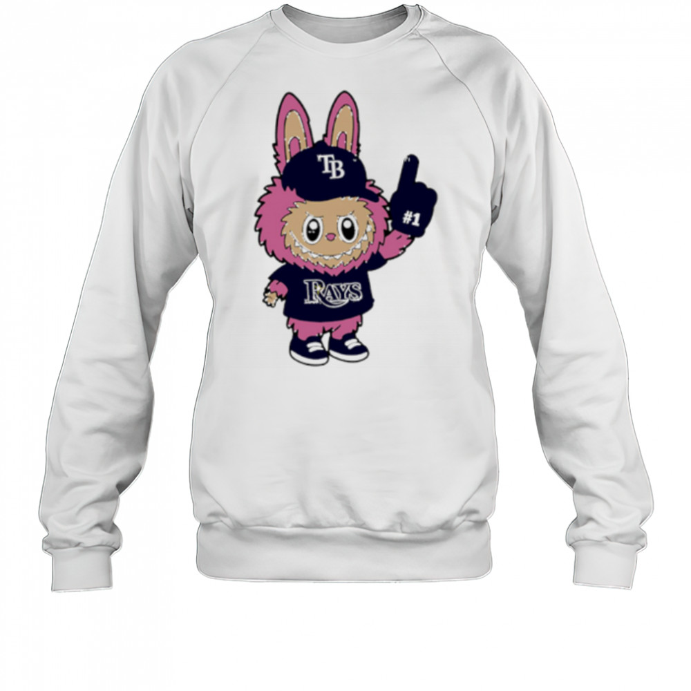 Pink Labubu Tampa Bay Rays Labubu MLB Baseball shirt Sweatshirt