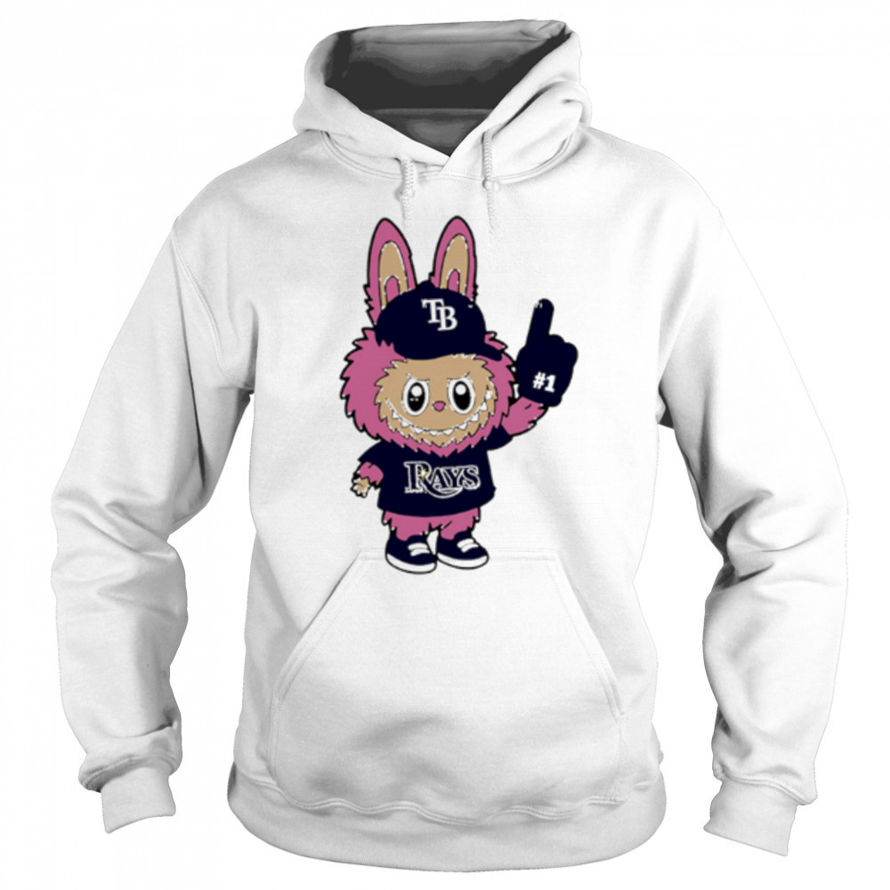 Pink Labubu Tampa Bay Rays Labubu MLB Baseball shirt Sweatshirt