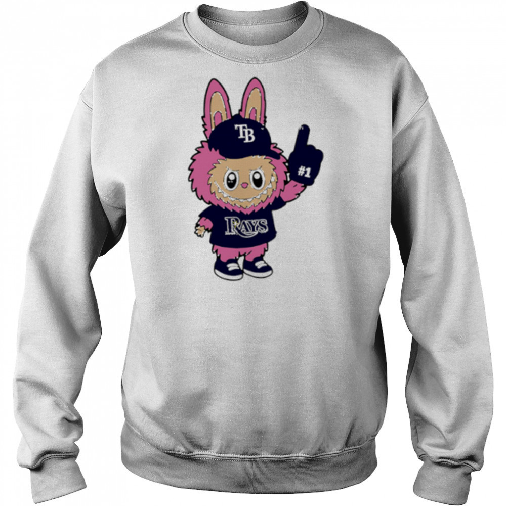 Pink Labubu Tampa Bay Rays Labubu MLB Baseball shirt Hoodie