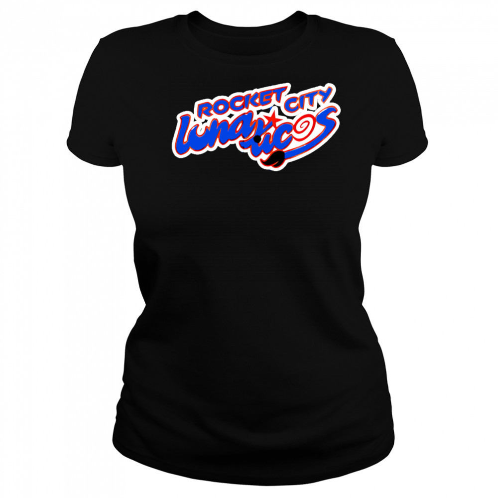 Rocket city trash pandas x lunaticos baseball shirt Women's T-shirt