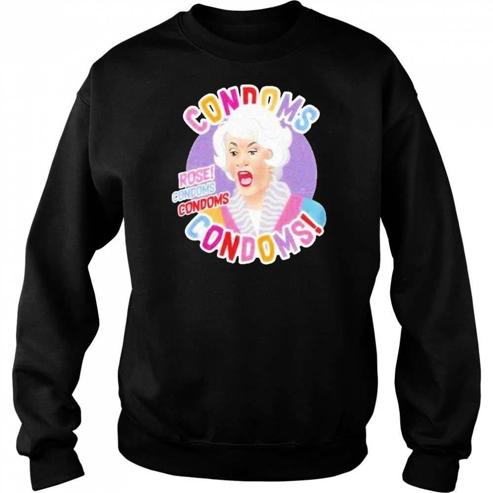 Rose Condoms Shirt Hoodie