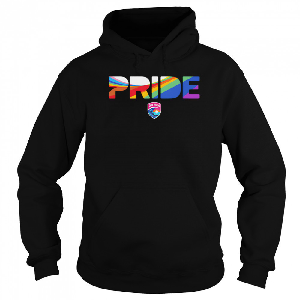 San Diego Wave FC Pride Stripes 2025 shirt Sweatshirt