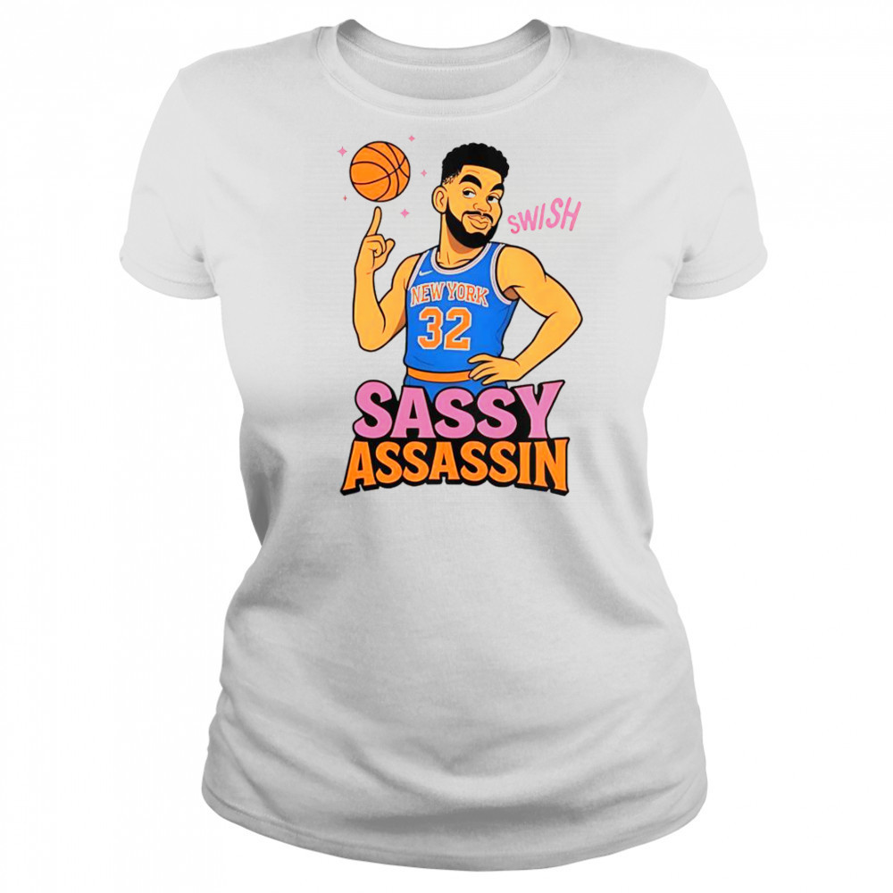 Sassy Assassin Karl-Anthony Towns T-Shirt Women's T-shirt