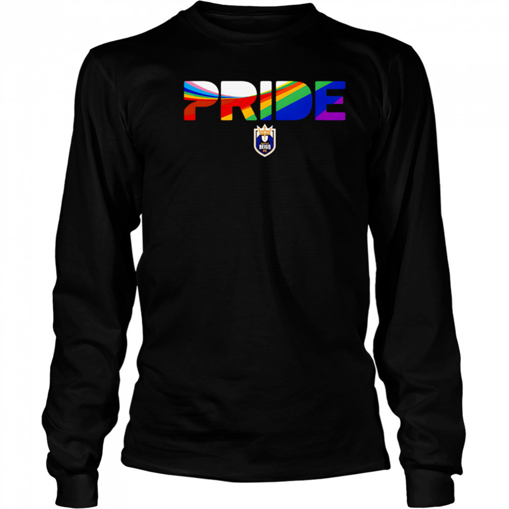 Seattle Reign FC Wave Pride Stripes 2025 shirt Long Sleeved