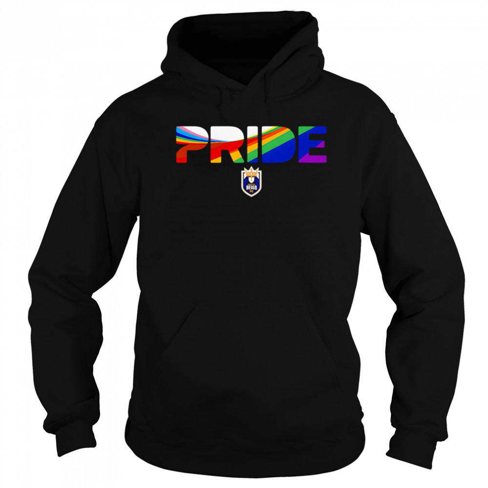 Seattle Reign FC Wave Pride Stripes 2025 shirt Sweatshirt