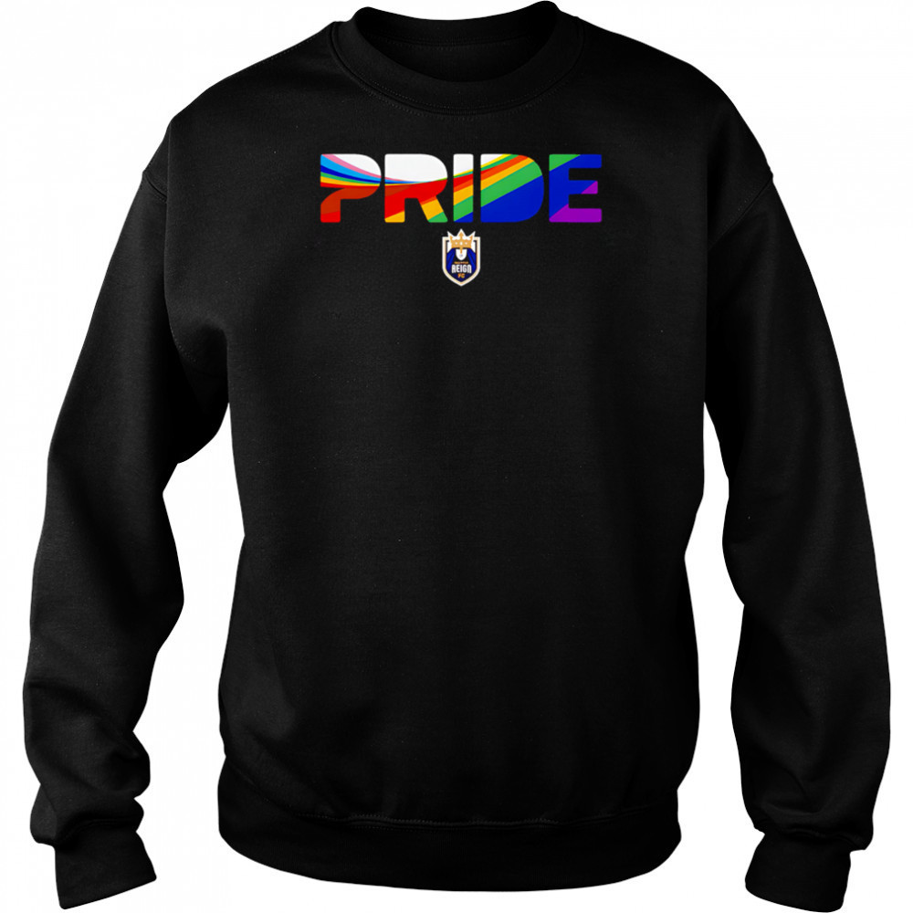 Seattle Reign FC Wave Pride Stripes 2025 shirt Hoodie