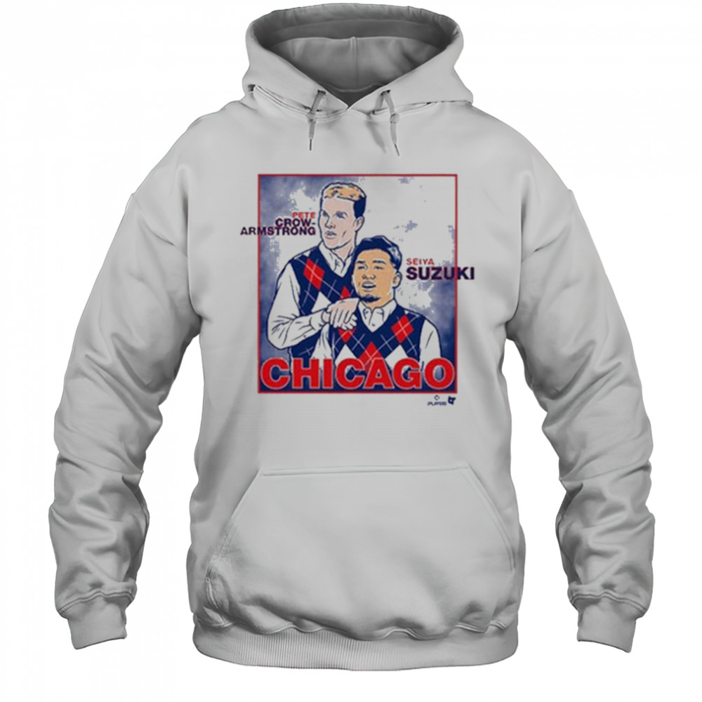 Seiya Suzuki and Pete Crow Armstrong Family Portrait T Shirt Hoodie