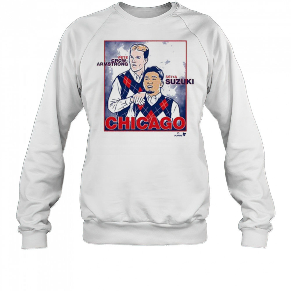 Seiya Suzuki and Pete Crow Armstrong Family Portrait T Shirt Sweatshirt