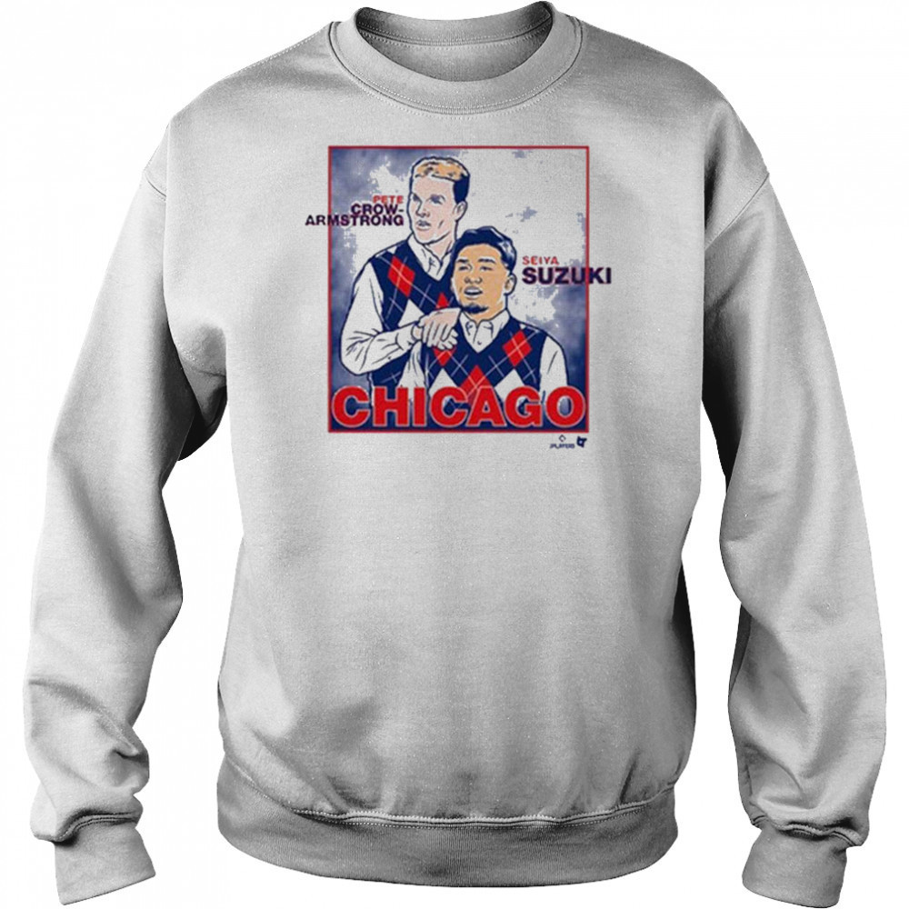 Seiya Suzuki and Pete Crow Armstrong Family Portrait T Shirt Hoodie