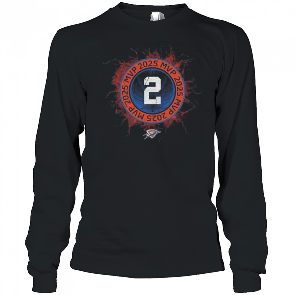 Shai Gilgeous-Alexander 2025 MVP 2 Shirt Long Sleeved