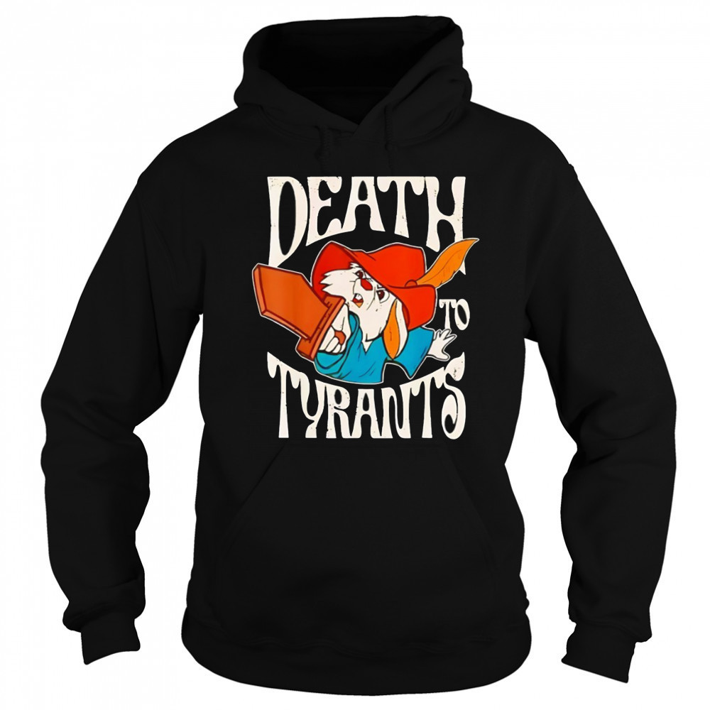 Skippy rabbit death to tyrants shirt Sweatshirt
