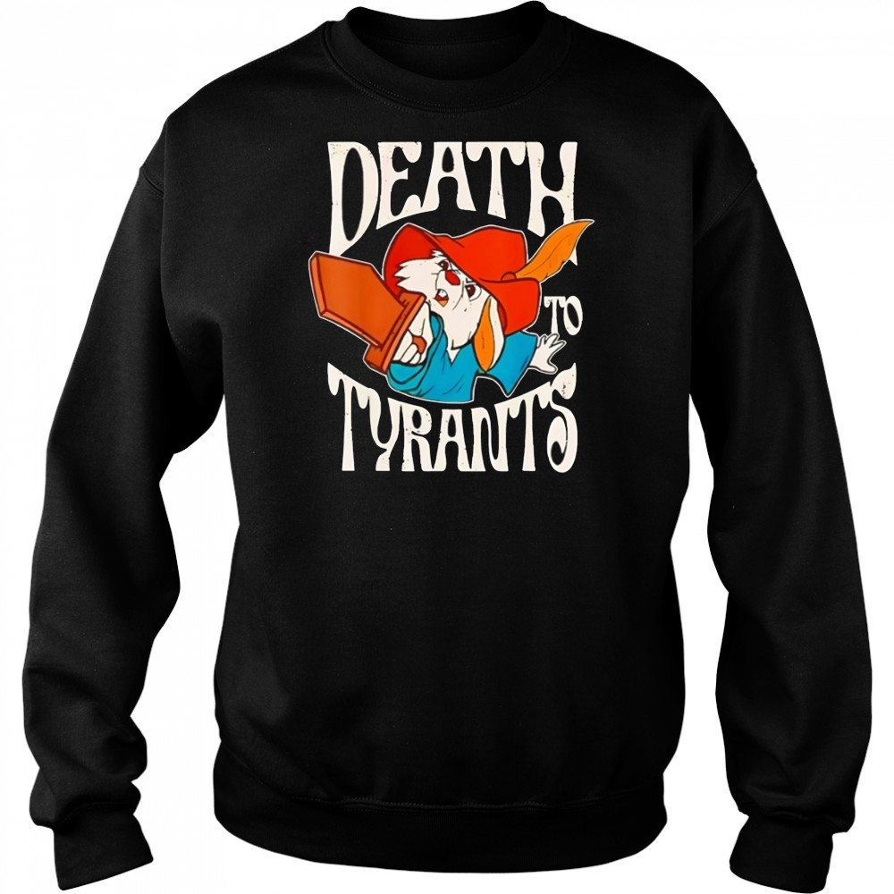 Skippy rabbit death to tyrants shirt Hoodie