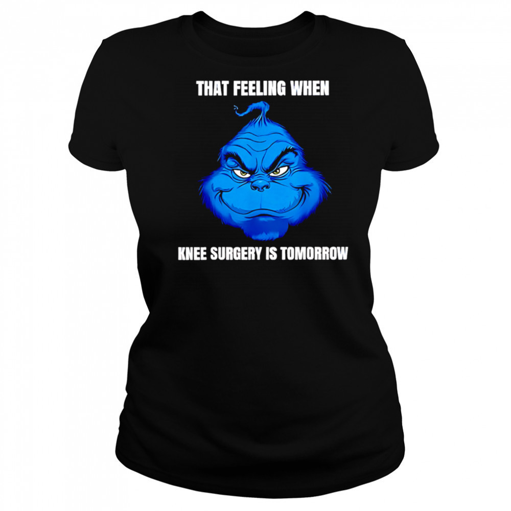 That feeling when knee surgery is tomorrow meme shirt Women's T-shirt