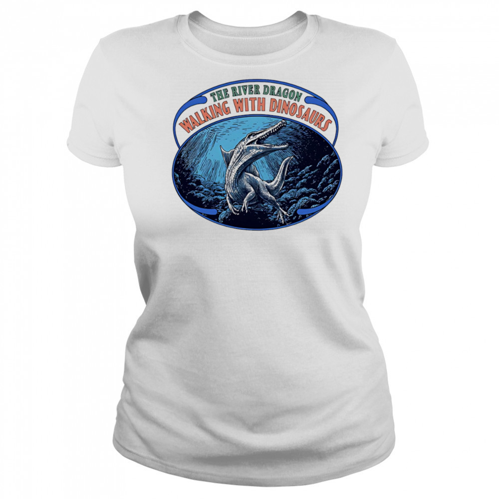 The River Dragon Walking With Dinosaurs vintage shirt Women's T-shirt
