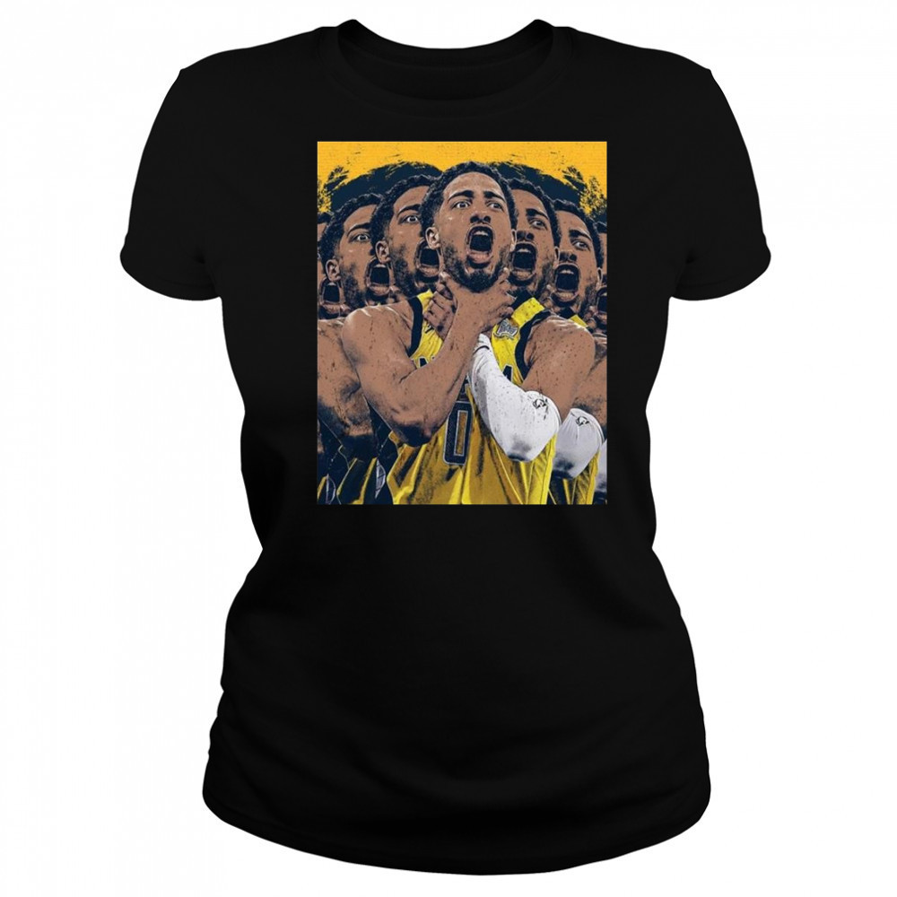 Tyrese Haliburton Choke What The Helly Burton 2025 Shirt Women's T-shirt