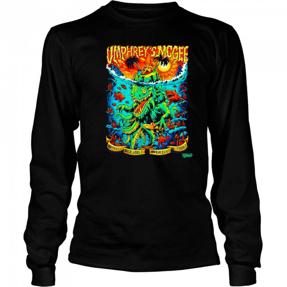 Umphrey’s McGee Summer 2025 Florida Tour Schedule shirt Long Sleeved