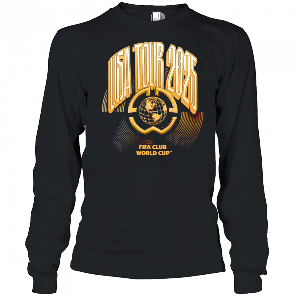 USA Tour 2025 Fifa Club World Tour shirt Long Sleeved