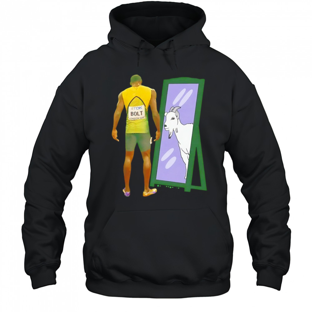 Usain Bolt London 2017 Athlete mirror Goat shirt Hoodie