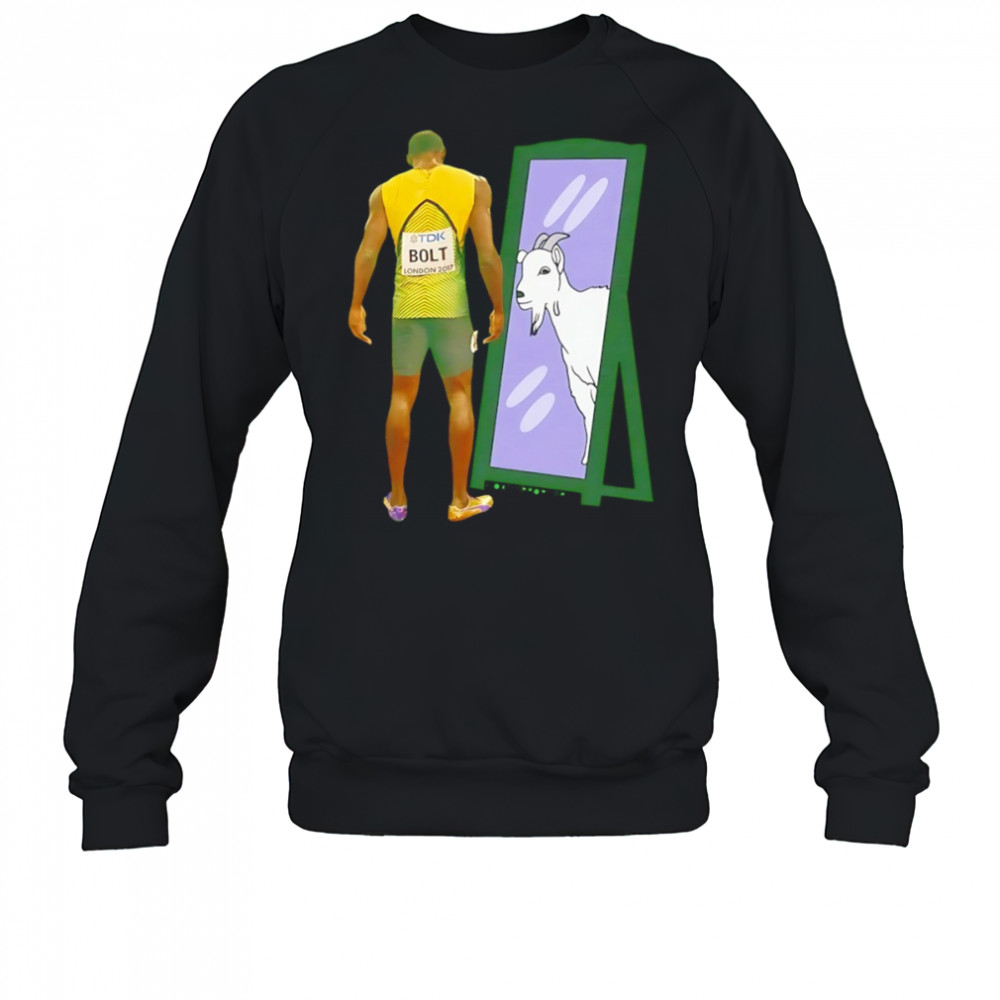 Usain Bolt London 2017 Athlete mirror Goat shirt Sweatshirt