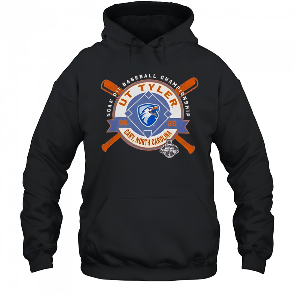 UT Tyler Patriots NCAA DII Baseball Championship Cary North Carolina 2025 T-Shirt Hoodie
