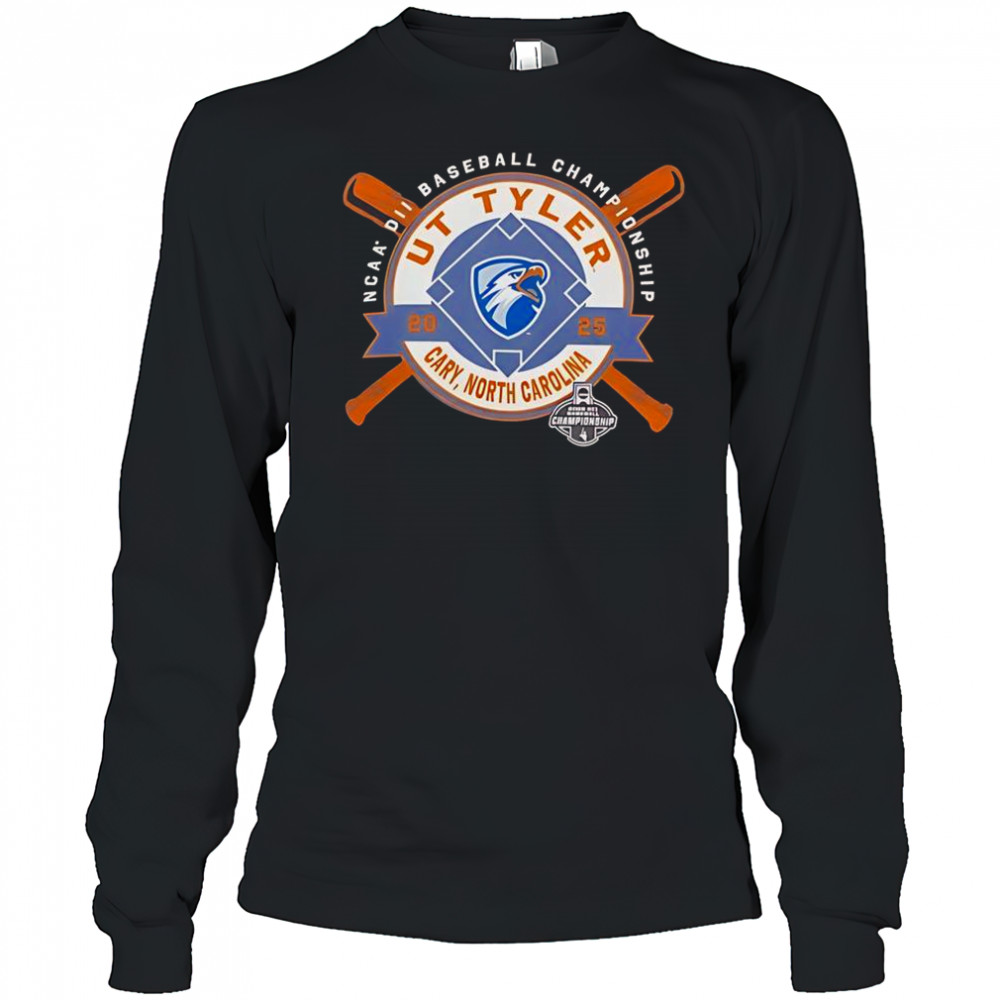 UT Tyler Patriots NCAA DII Baseball Championship Cary North Carolina 2025 T-Shirt Long Sleeved