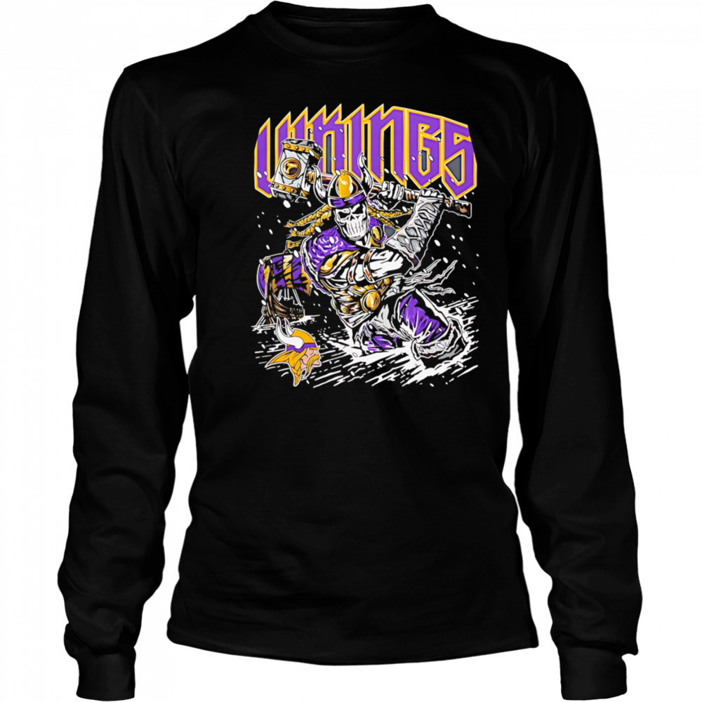 Warren Lotas Blizzard Viking shirt Long Sleeved