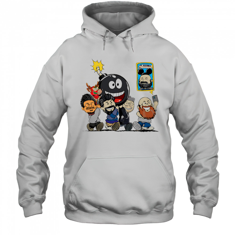 We bought a bomb cartoon shirt Hoodie