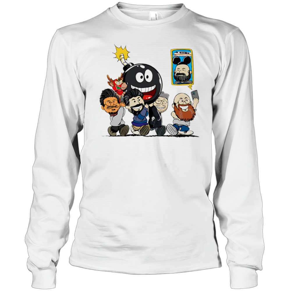 We bought a bomb cartoon shirt Long Sleeved
