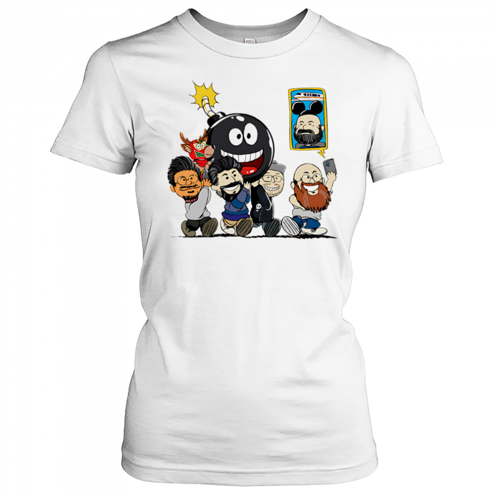 We bought a bomb cartoon shirt Women's T-shirt