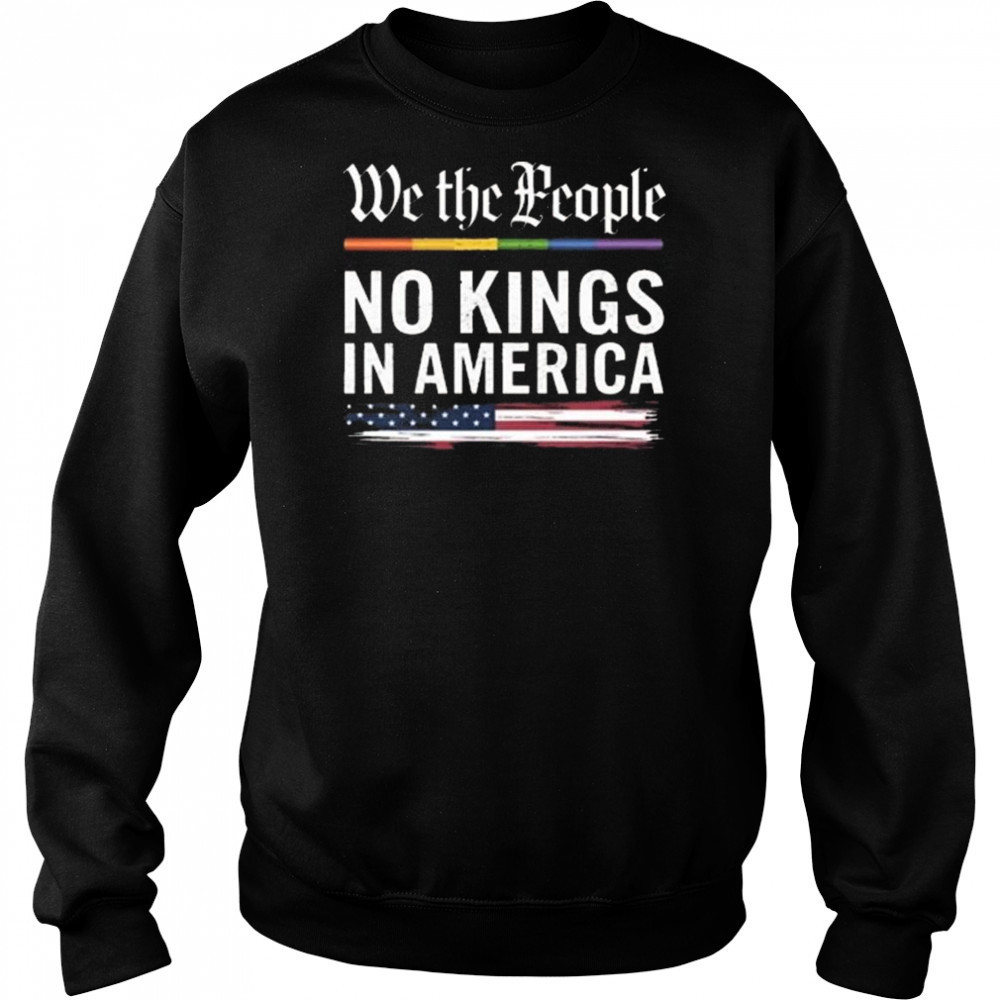 We The People No Kings In America Anti Trump Shirt Hoodie