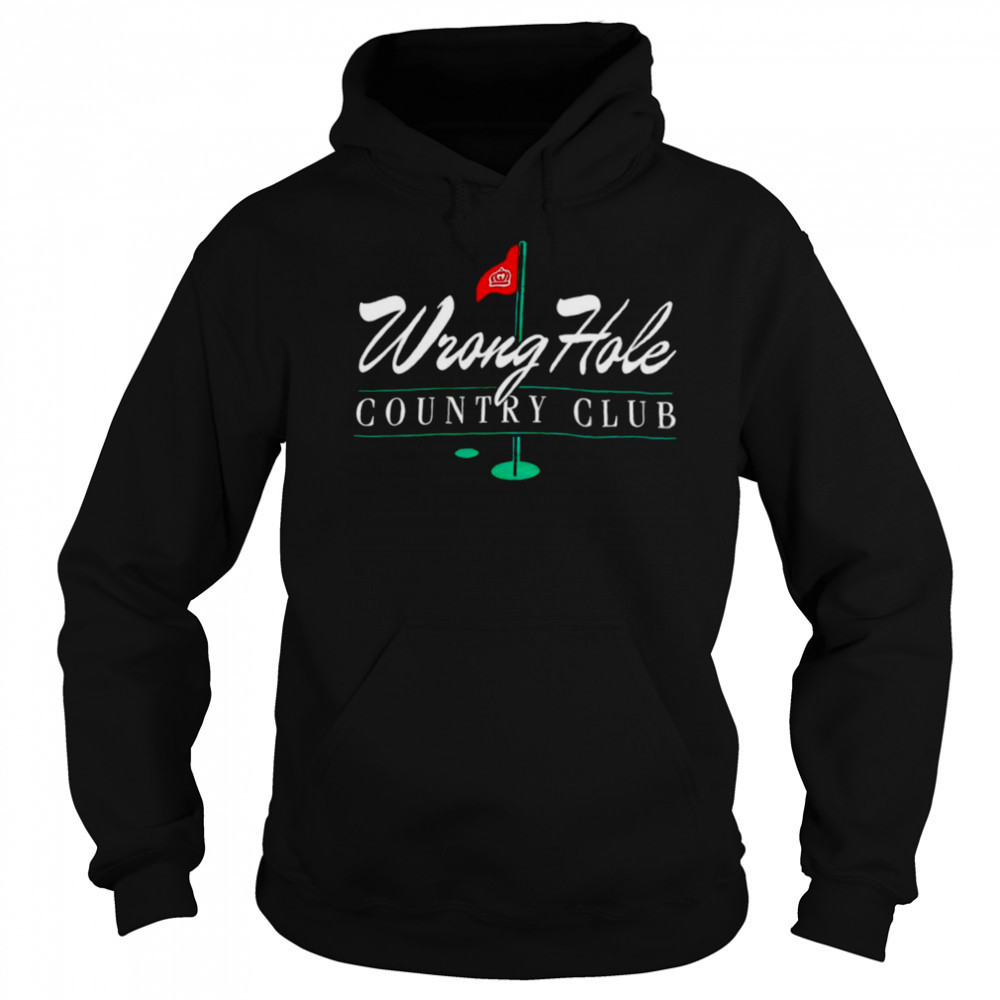 Wrong Hole country club golf shirt Sweatshirt