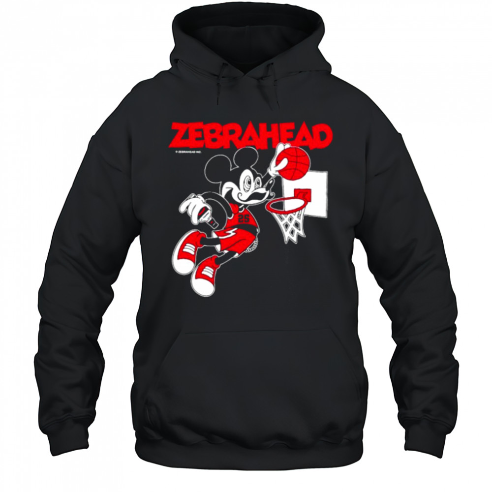 Zebrahead Mickey Mouse Slam Dunk T shirts Hoodie